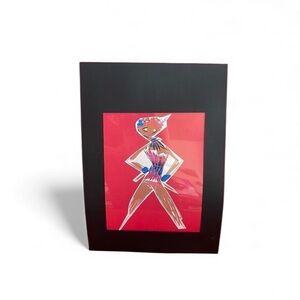 Handmade digital book illustration ping by me from my book one found on amazon